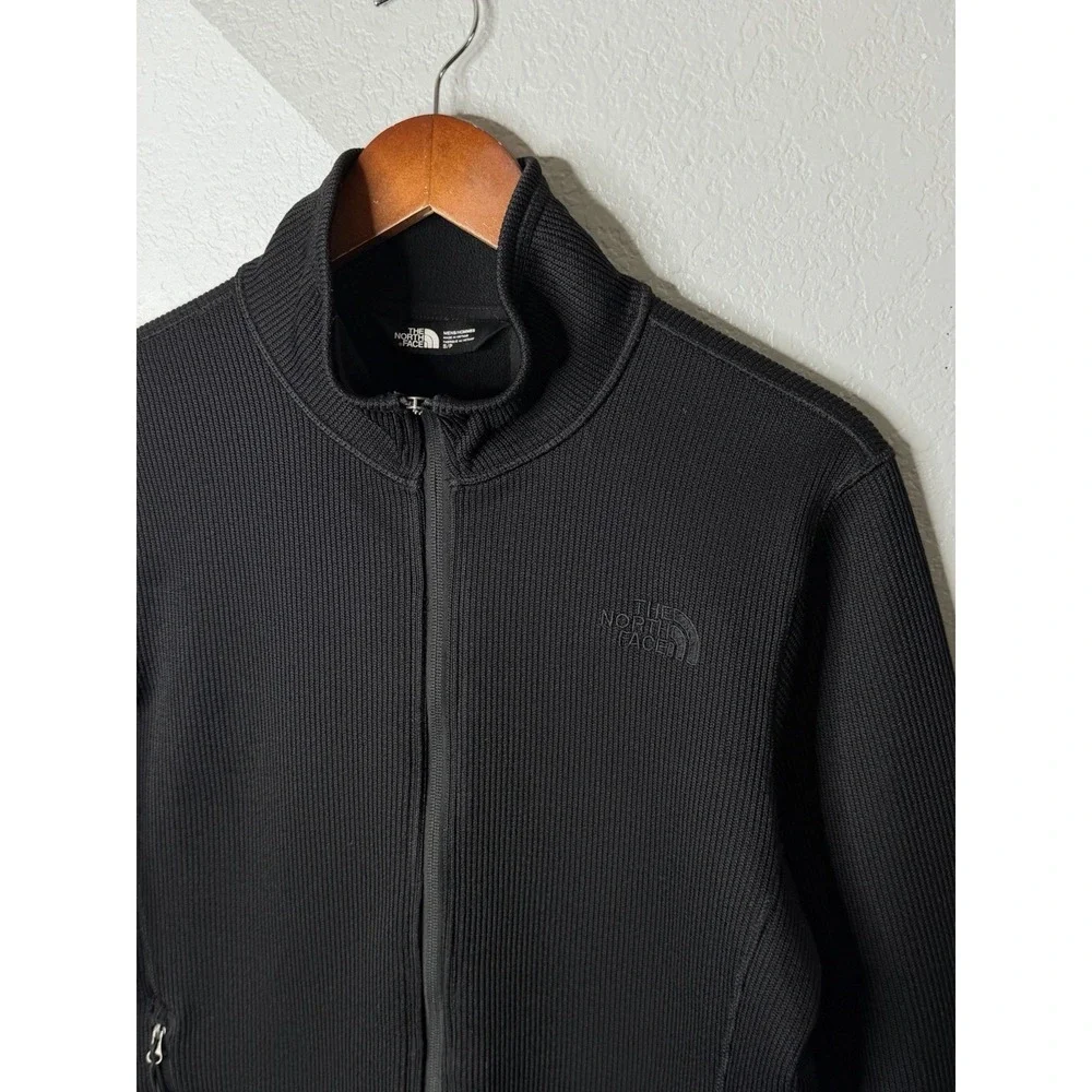 The North Face Krestwood Men's Small Black Full Zip Sweater Fleece Jacket